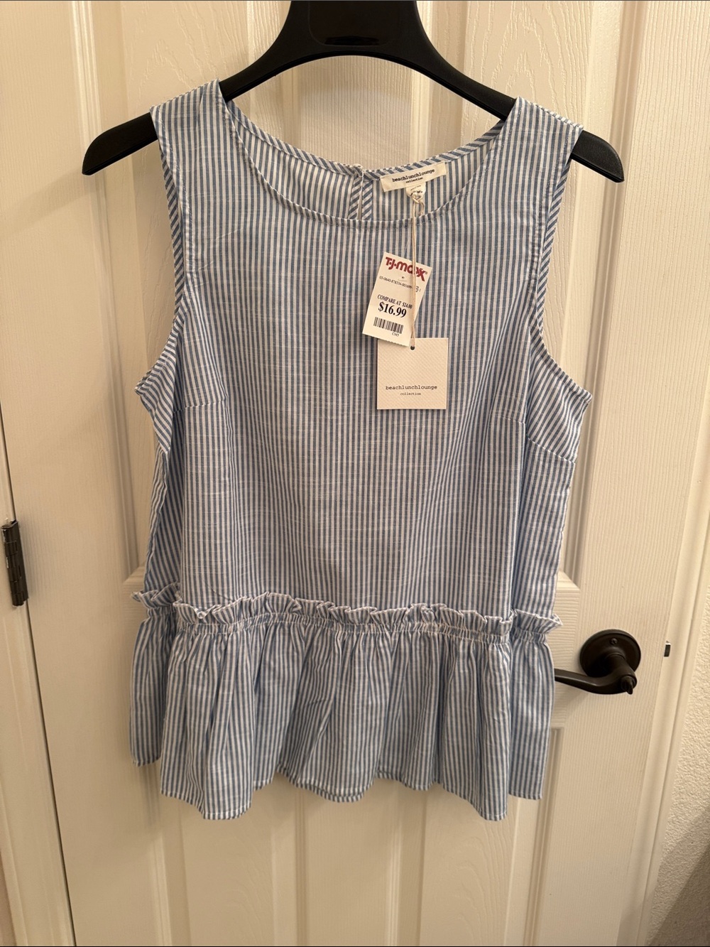 Cotton sleeveless top